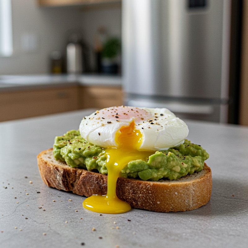 Avocado Toast with Poached Egg