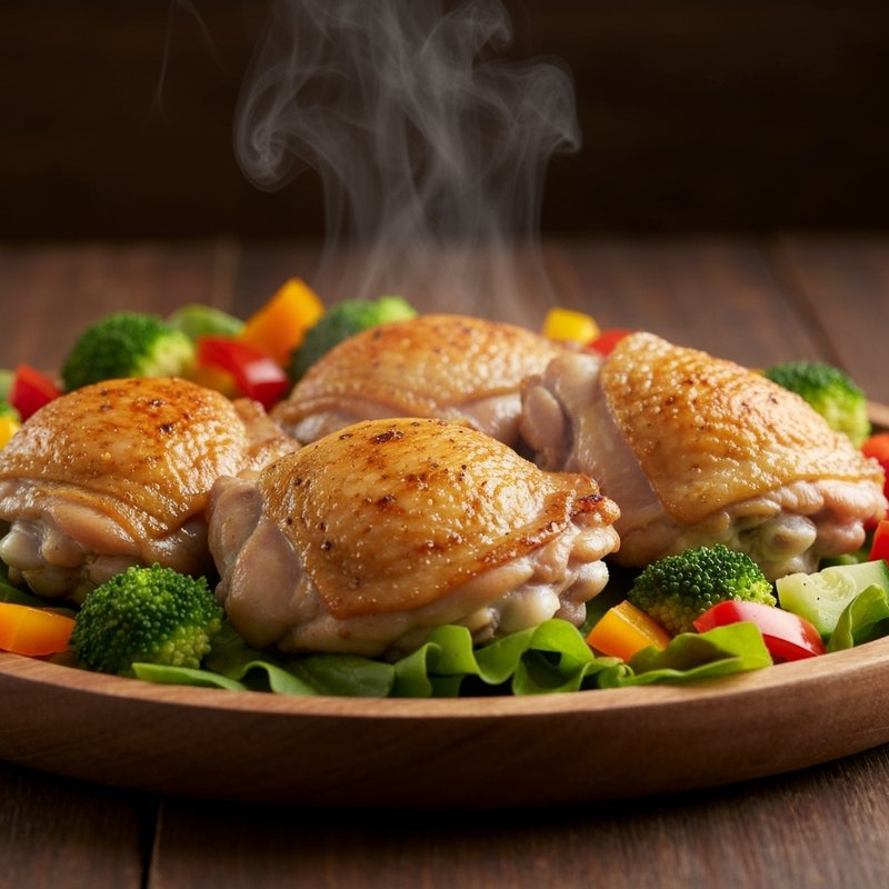 Baked Mediterranean Chicken Thighs