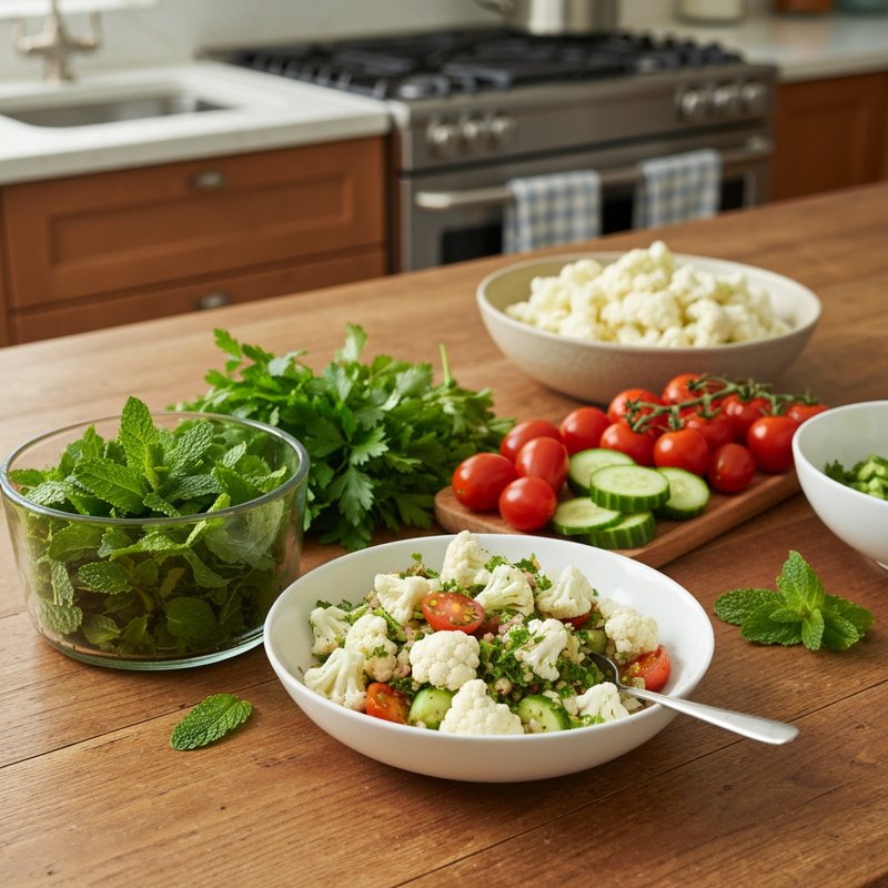Cauliflower Tabbouleh