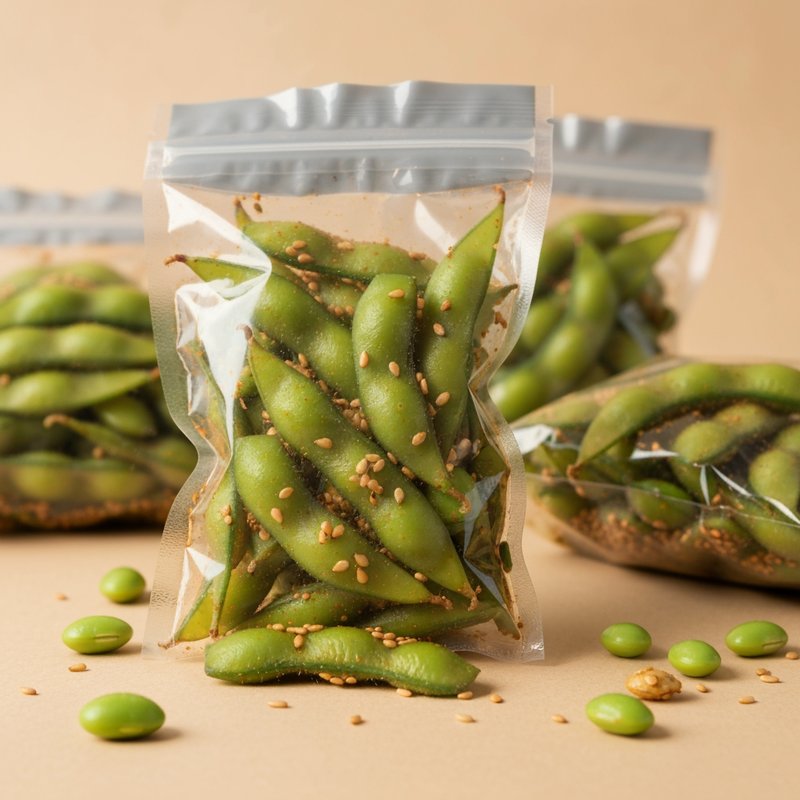 Ginger Sesame Edamame Snack Packs
