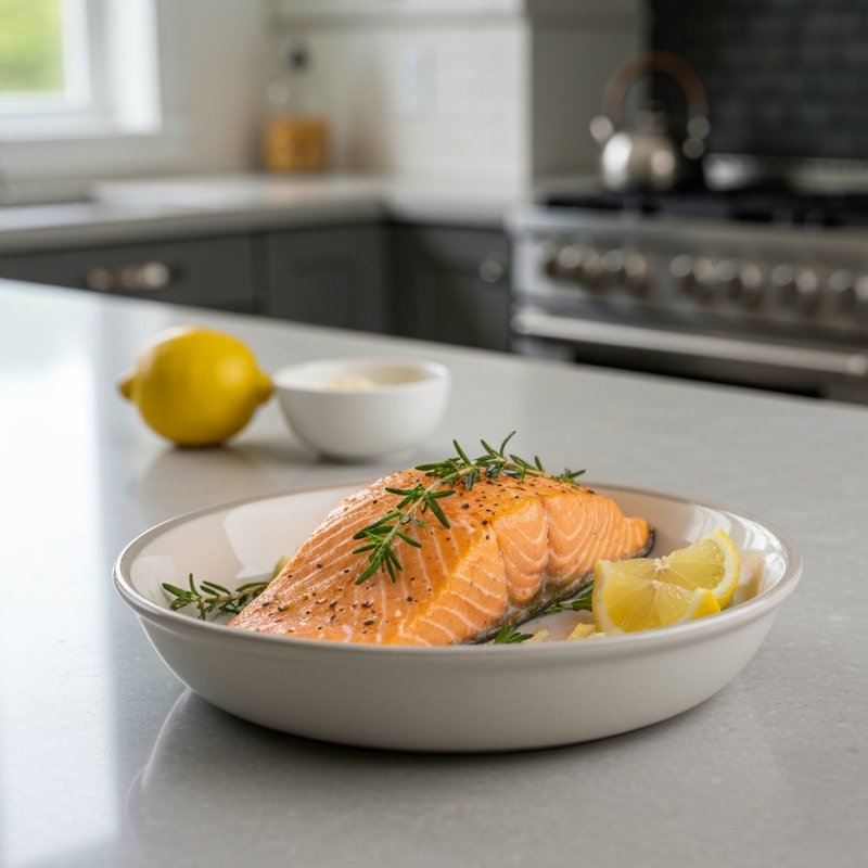 Gluten-Free Baked Salmon with Lemon Butter