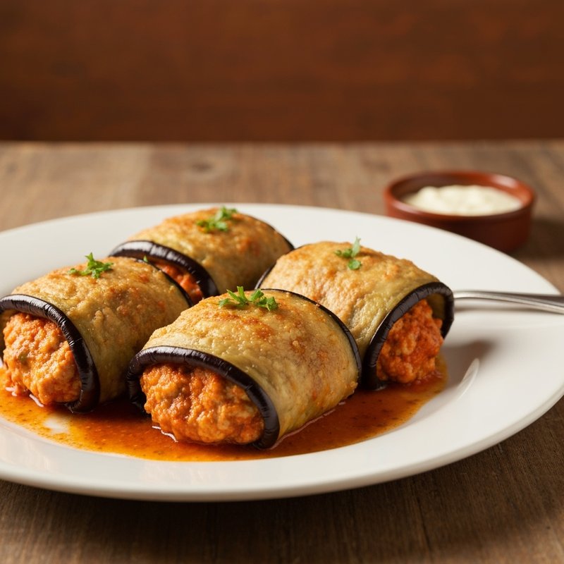 Gluten-Free Eggplant Rollatini