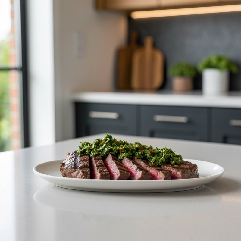 Gluten-Free Grilled Steak with Chimichurri