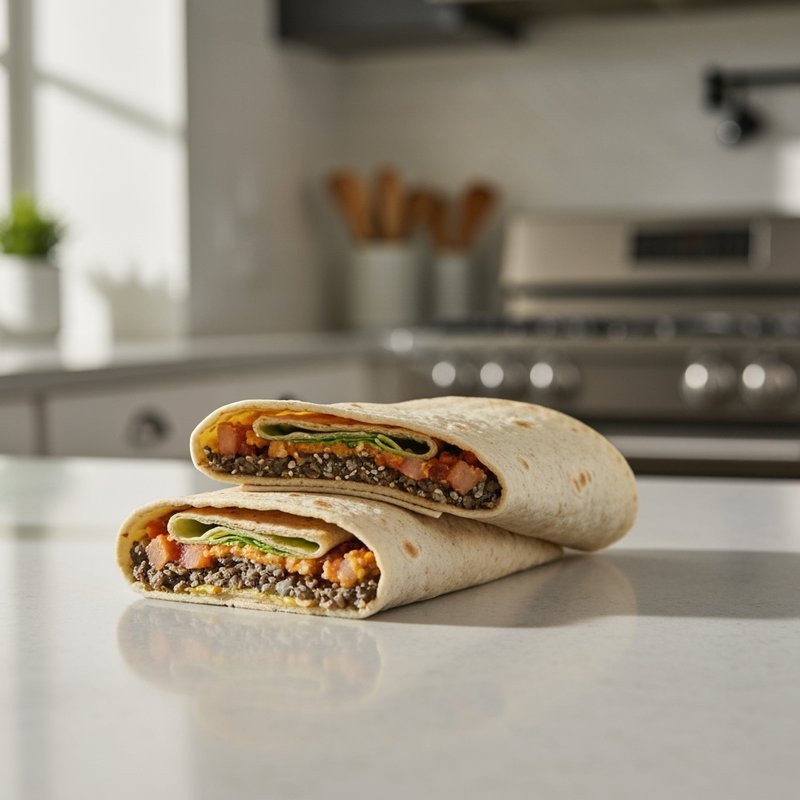 Gluten-Free Hummus Wrap