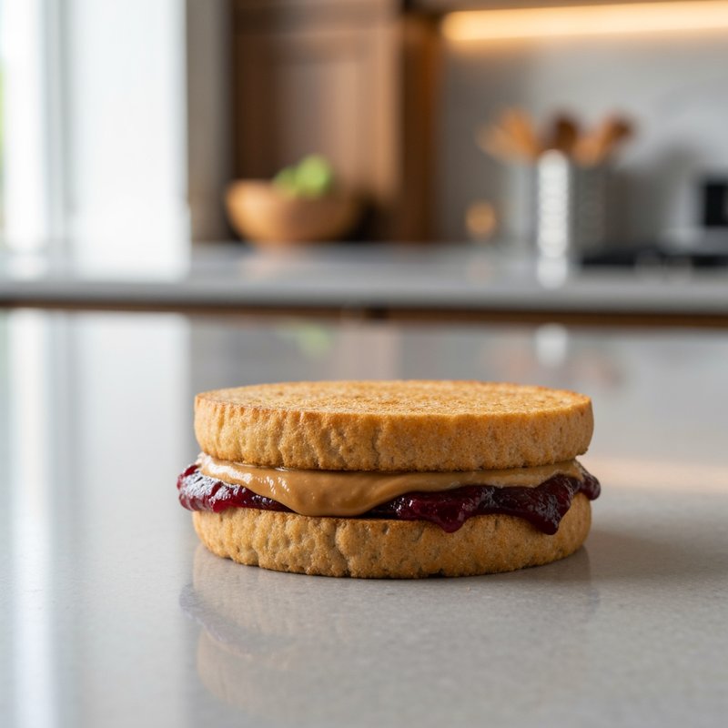 Gluten-Free Peanut Butter and Jelly Sandwich