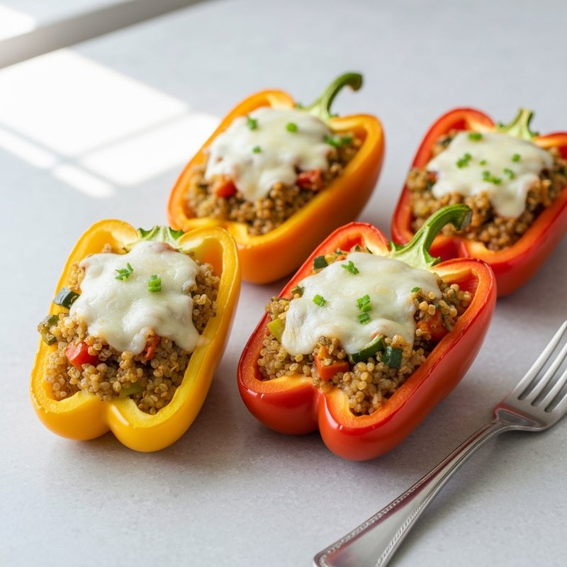 Gluten-Free Quinoa Stuffed Peppers