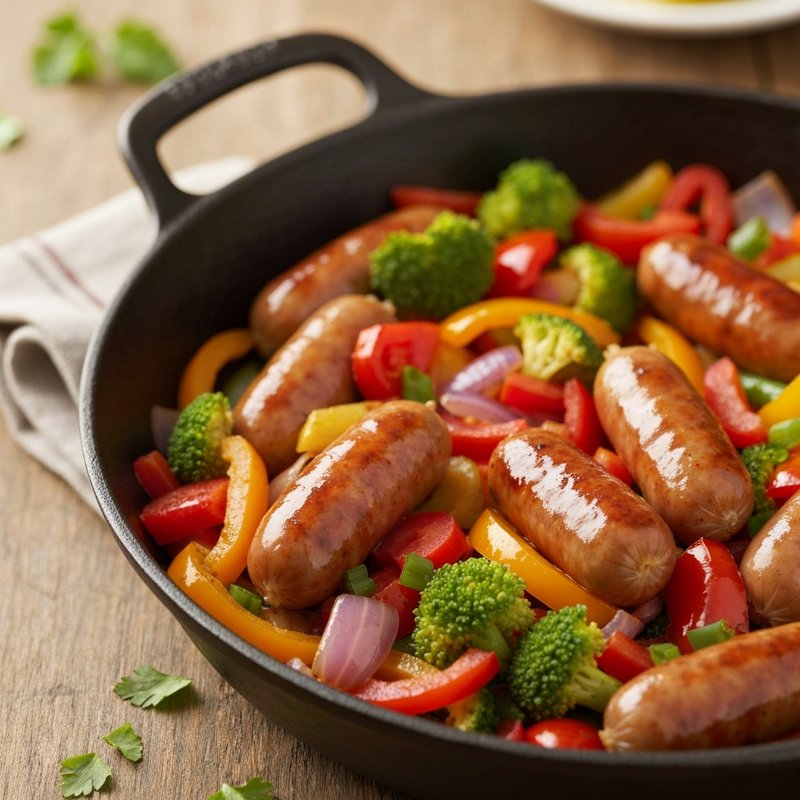 Gluten-Free Sausage and Vegetable Skillet