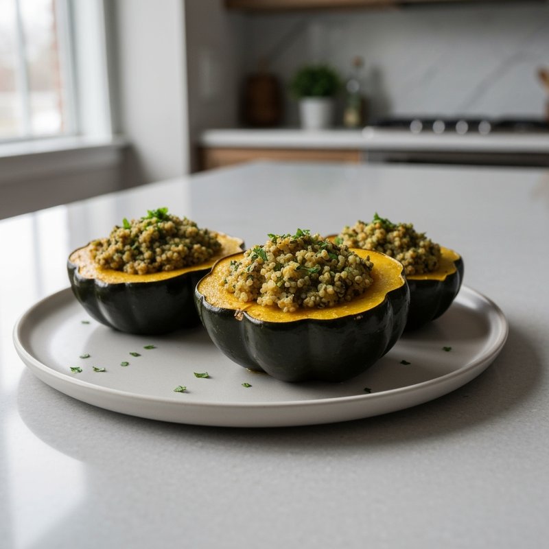 Gluten-Free Stuffed Acorn Squash