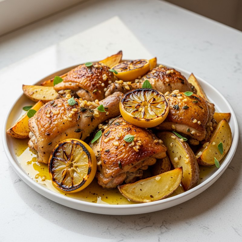 Greek Lemon Chicken & Potatoes