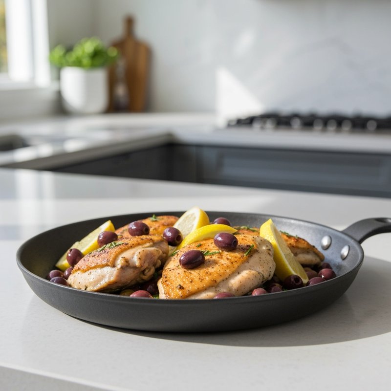 Greek-Style Lemon Chicken with Olives