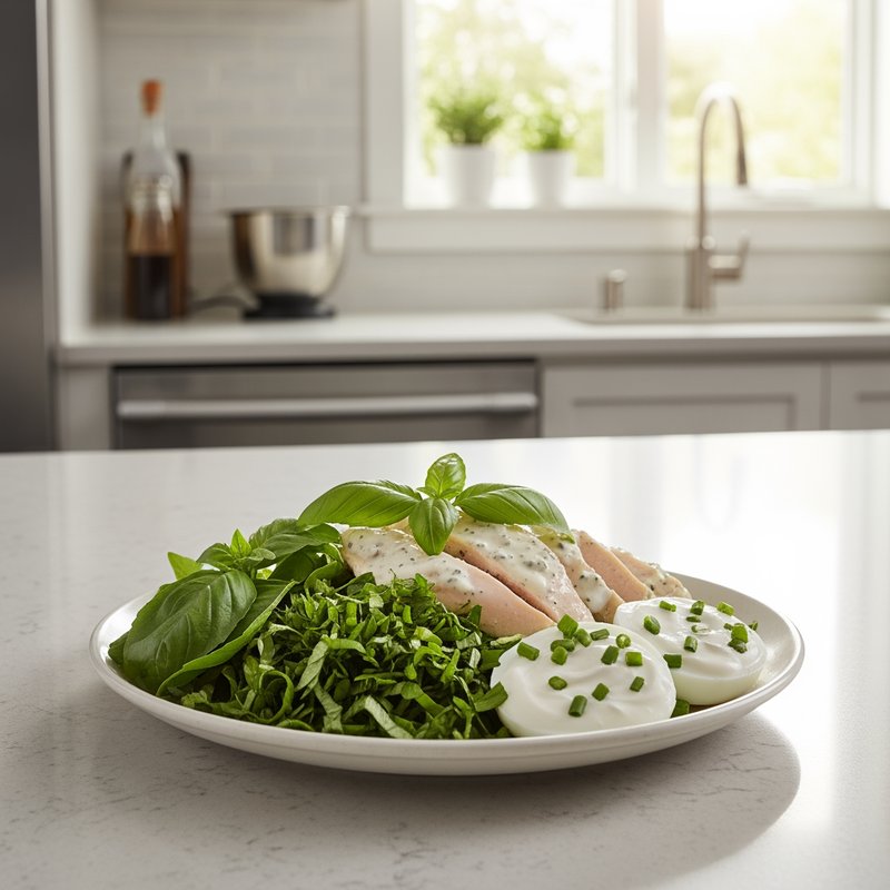 Green Goddess Chicken Salad