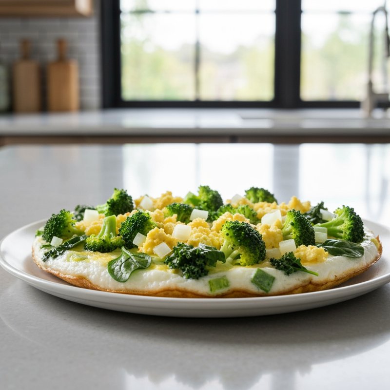 Green Goddess Egg White Frittata