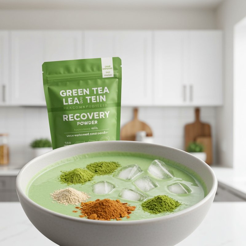 Green Tea Protein Recovery Shake