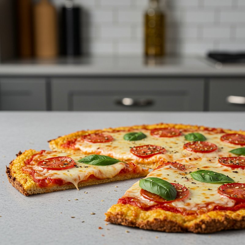 Keto Cauliflower Pizza