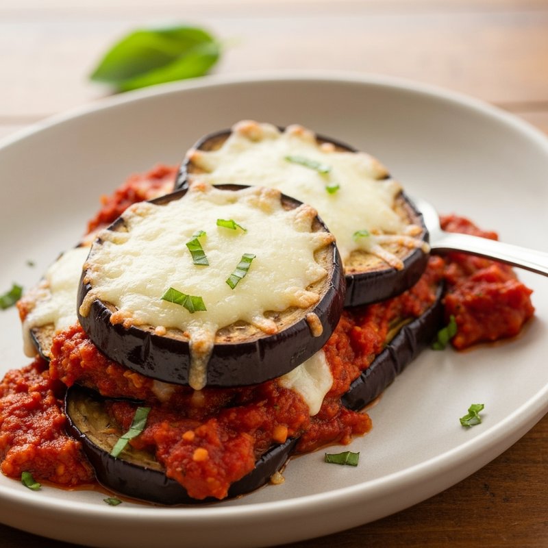 Mediterranean Eggplant Parmesan