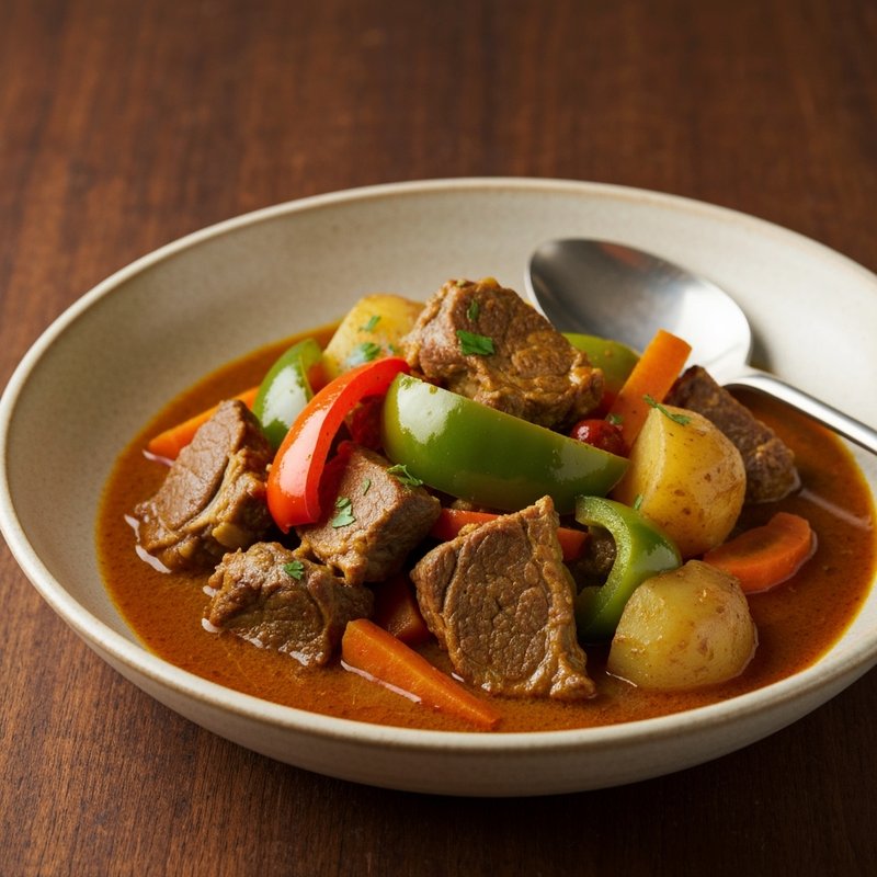 Mediterranean Lamb and Vegetable Curry
