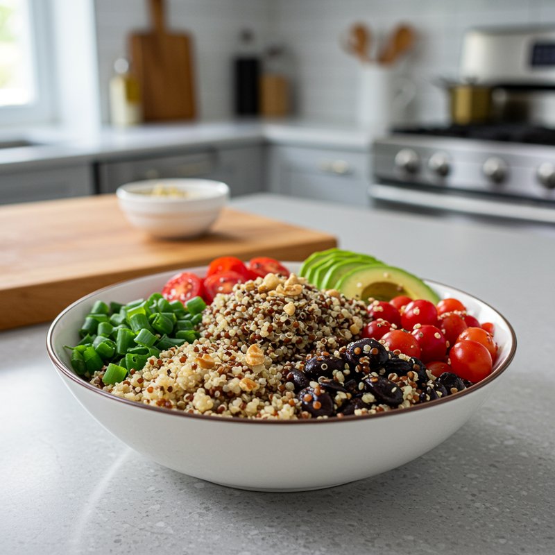 Mediterranean Quinoa Bowl