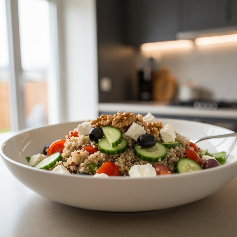 Mediterranean Quinoa Salad