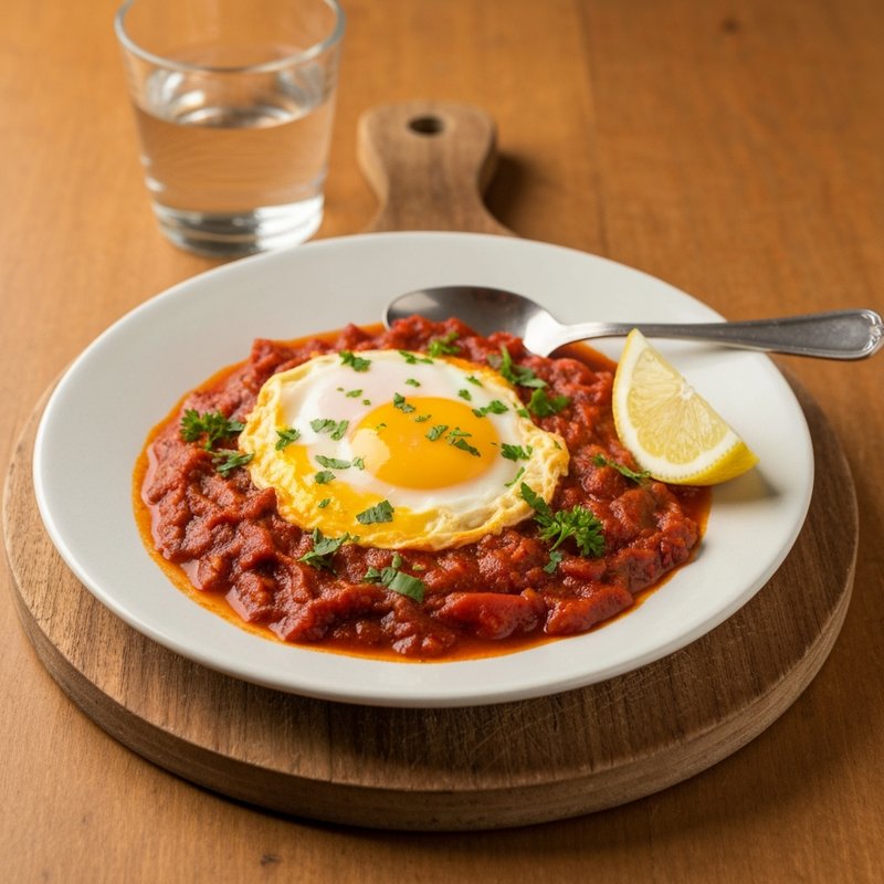 Roasted Eggplant & Chickpea Shakshuka