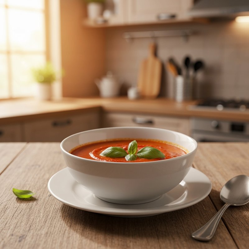 Roasted Tomato & Red Pepper Soup