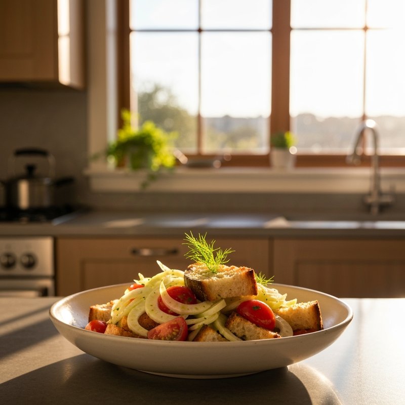 Sardine and Fennel Panzanella