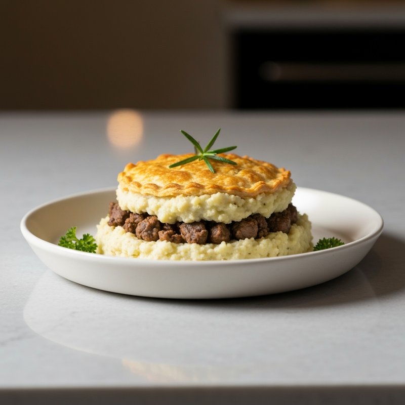 Shepherd's Pie with Cauliflower Mash