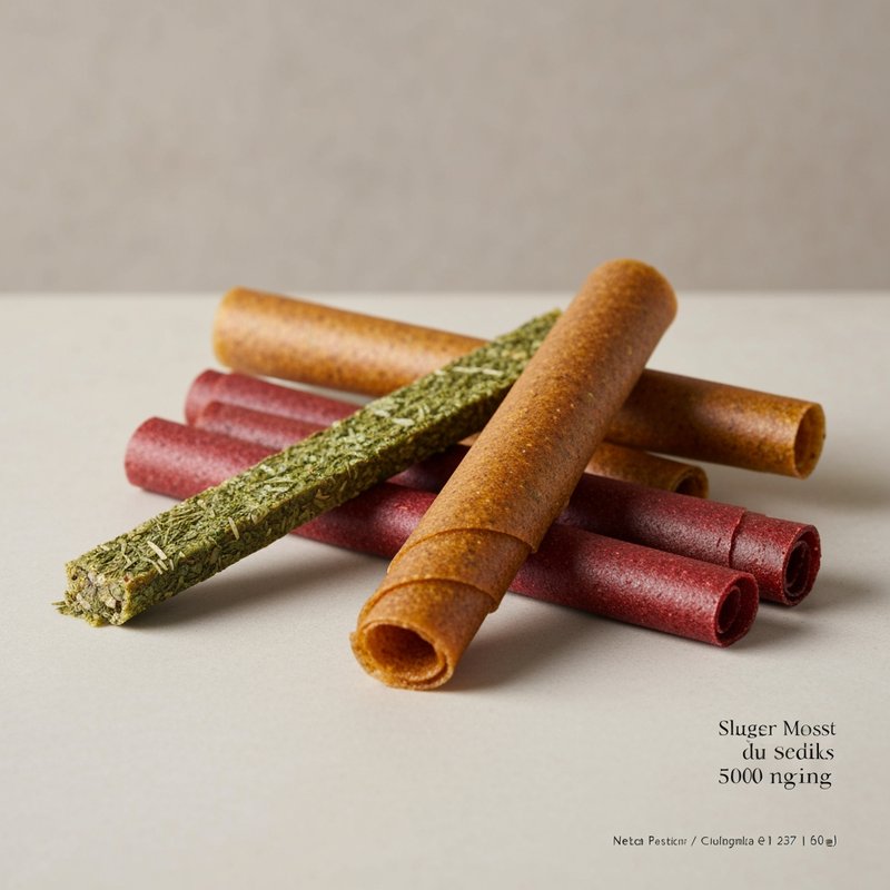 Strawberry Basil Fruit Leather Strips