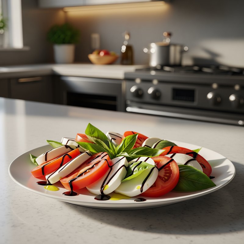 Tomato and Mozzarella Salad
