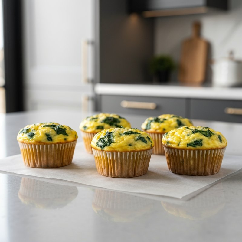 Turkey & Spinach Egg Muffins