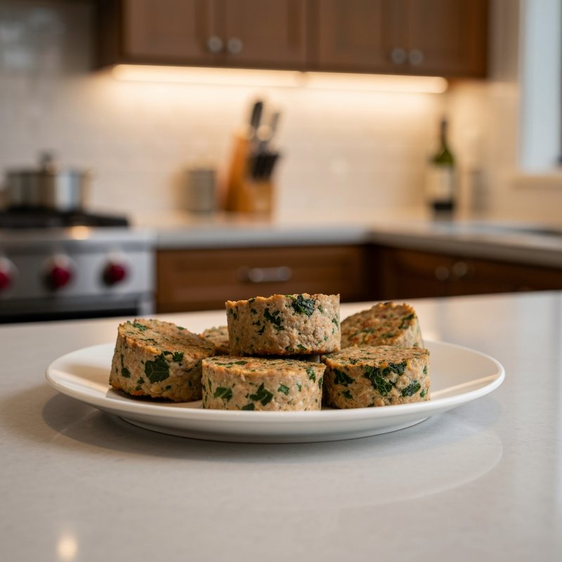 Turkey and Kale Mini Meatloaves