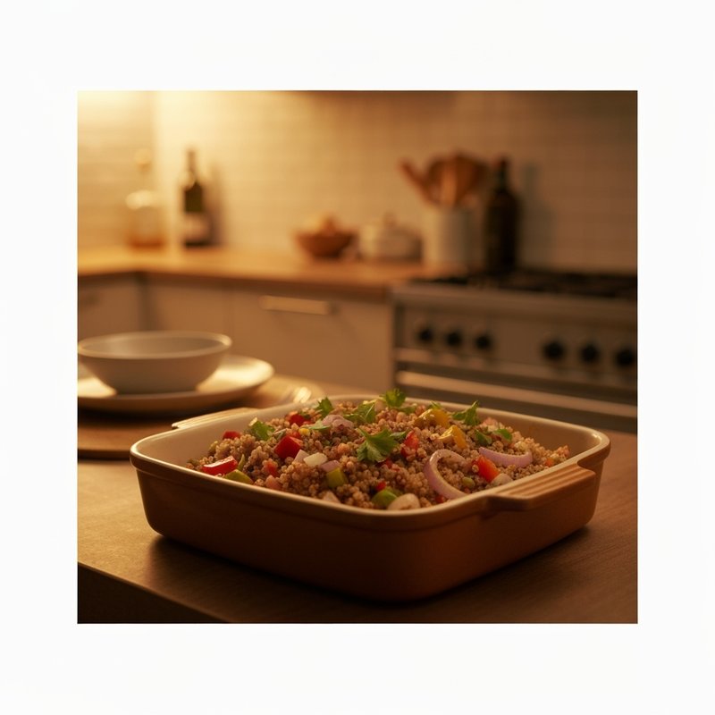 Vegetarian Stuffed Bell Peppers with Quinoa