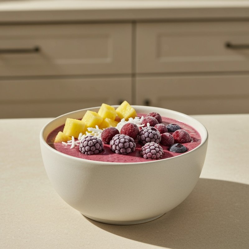 Whole30 Coconut Berry Breakfast Bowl